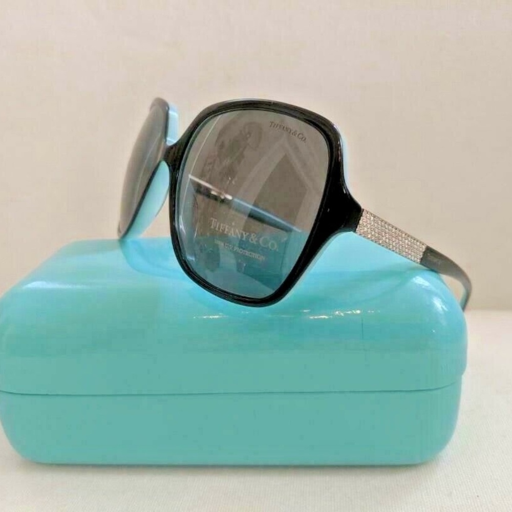 Tiffany & Co. Sunglasses TF4072-B  Blue Black New!